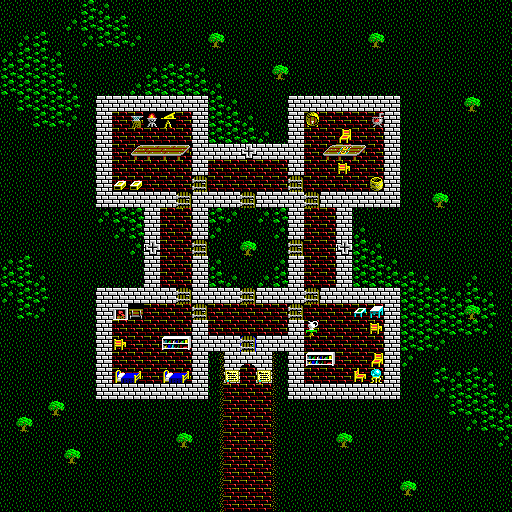 Ultima V: Warriors of Destiny/Blackthorn's palace — StrategyWiki, the ...