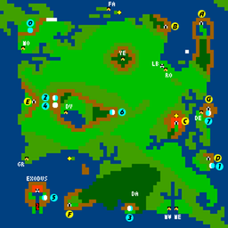 Ultima III: Exodus/Dungeon of the Snake — StrategyWiki, the video game ...