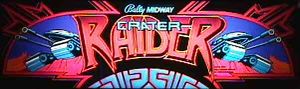 Crater Raider marquee
