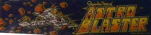 Astro Blaster marquee